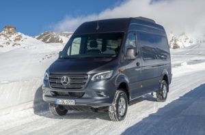 Mercedes Sprinter 4×4: arriva la trazione integrale sulla nuova generazione