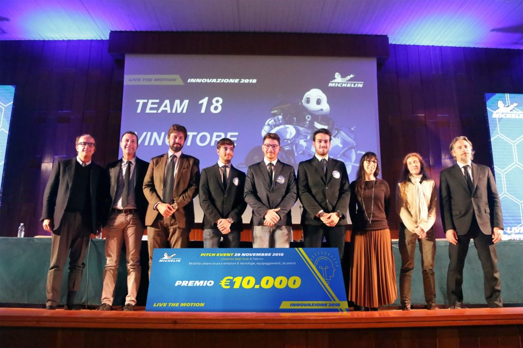 Michelin, la sfida delle idee sulla mobilità elettrica la vince il team dell’Università di Palermo