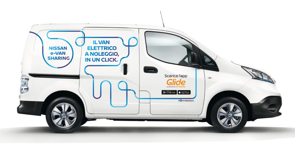 Nissan e-VAN Sharing, a Roma il Van elettrico si condivide con le concessionarie [FOTO]