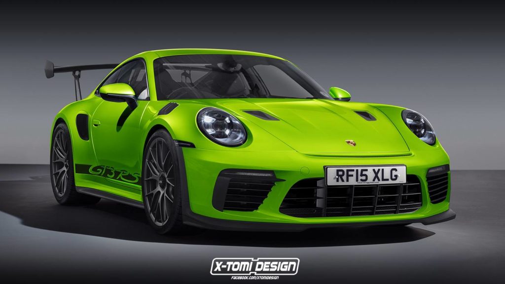 Porsche 911 GT3 RS: ecco come potrebbe essere il nuovo modello [RENDERING]