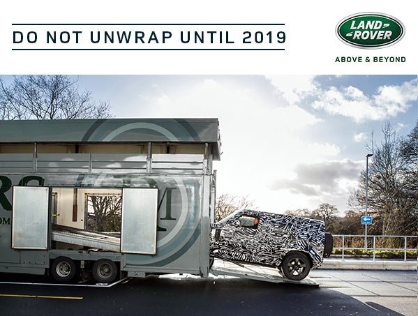 Land Rover Defender: rilasciato il primo TEASER del nuovo modello