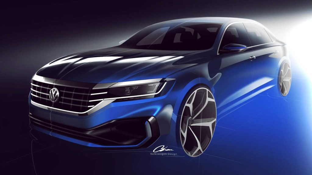 Volkswagen Passat: il debutto del facelift a gennaio 2019