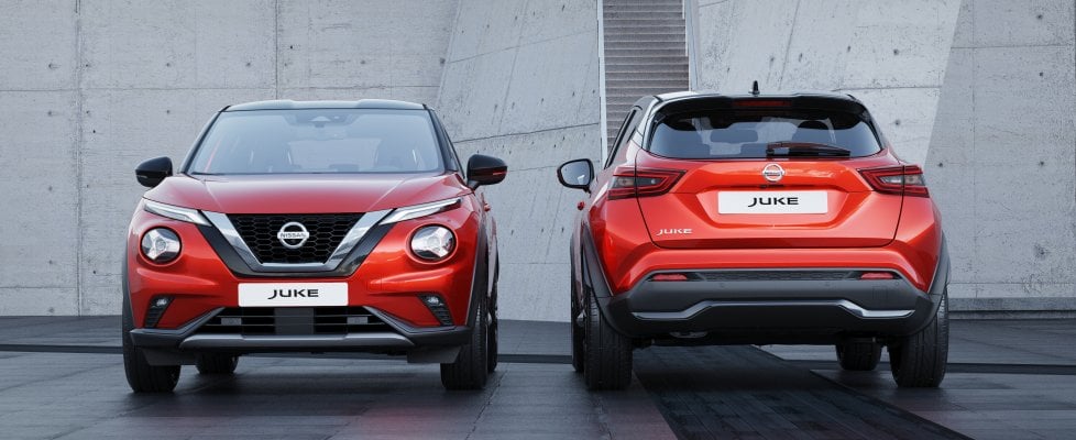 Nissan Juke 2020: il confronto tra la nuova e la vecchia generazione