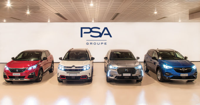 Groupe PSA Italia in crescita nei primi dieci mesi dell’anno