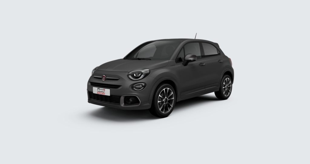 Fiat 500X Sport: arriva il grigio opaco. Ecco il listino aggiornato