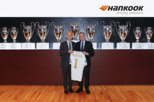 Hankook prolunga fino al 2023 la partnership con il Real Madrid