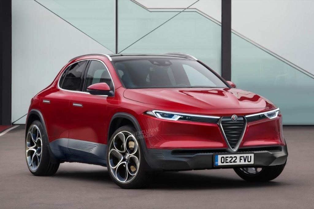 Nuovo Alfa Romeo B-SUV, arrivano le prime ipotesi stilistice con le piattforme PSA [RENDERING]