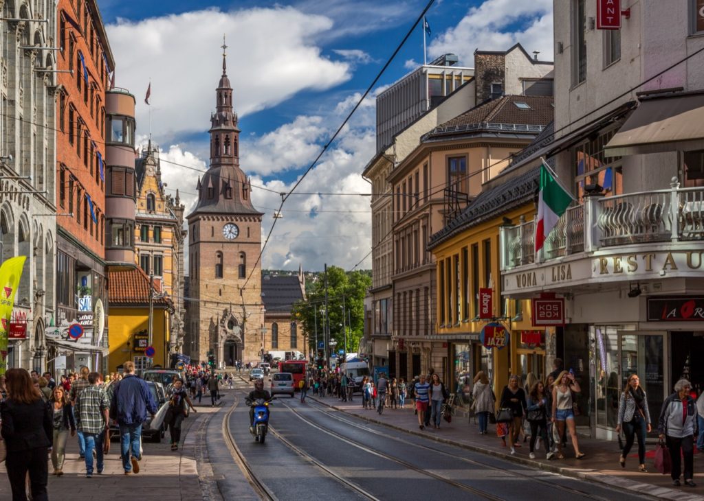 Oslo, una sola vittima per incidenti stradali in un anno, è record!