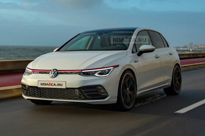 Nuova Volkswagen Golf GTI: confermato il debutto al Salone di Ginevra 2020 [RENDERING]