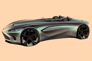 Aston Martin V12 Speedster, ipotesi stilistica dell’attesa supercar [RENDERING]