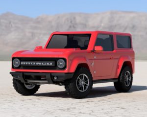 Nuovo Ford Bronco 2021, immaginato il piccolo 4×4 anti-Wrangler [RENDERING]