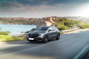 Mercedes EQA, così viene immaginato il primo crossover elettrico di Stoccarda [RENDERING]