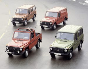 Mercedes Classe G: il 41° anniversario di un veicolo iconico [FOTO]