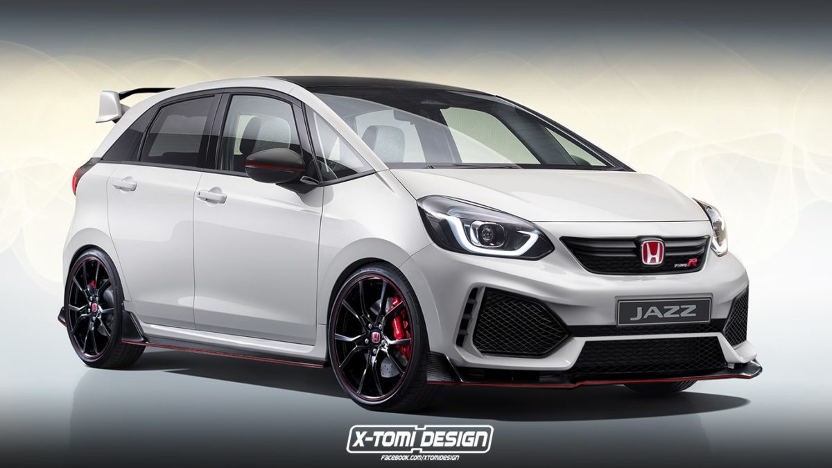 Honda Jazz Type R È L'inedita Versione Sportiva Della Compatta Giapponese Immaginata Nel Render Di X-Tomi Design
