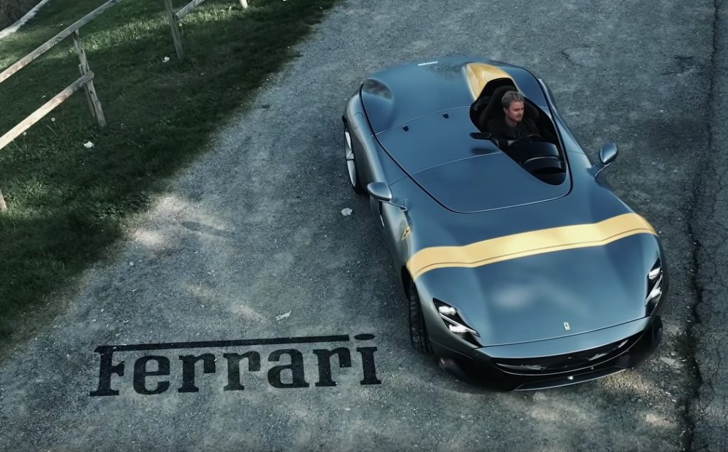 Ferrari Monza SP1: Nico Rosberg al volante a Fiorano [VIDEO]