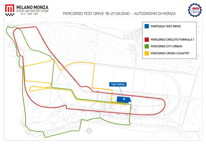 Milano Monza Open-Air Motor Show: test drive in pista con tutte le motorizzazioni a disposizione del pubblico