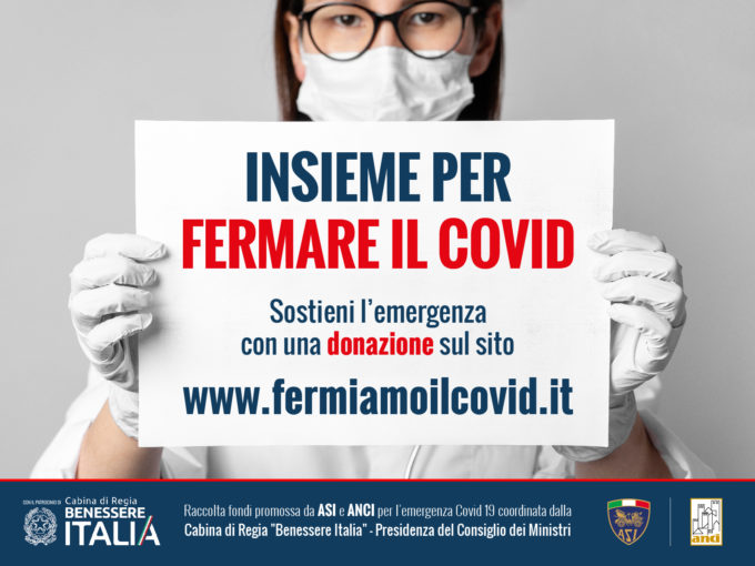 Coronavirus, Automotoclub Storico Italiano lancia la raccolta fondi “Insieme per fermare il Covid”