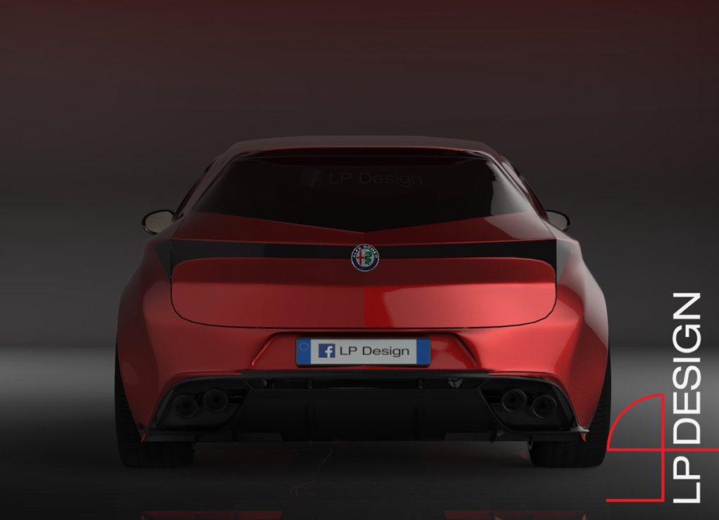 Alfa Romeo Brera Concept: l’immaginata zona posteriore di una nuova ipotesi [RENDERING]