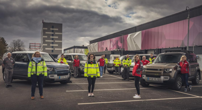 Coronavirus, Jaguar e Land Rover consegnano oltre 160 veicoli di supporto in tutto il mondo