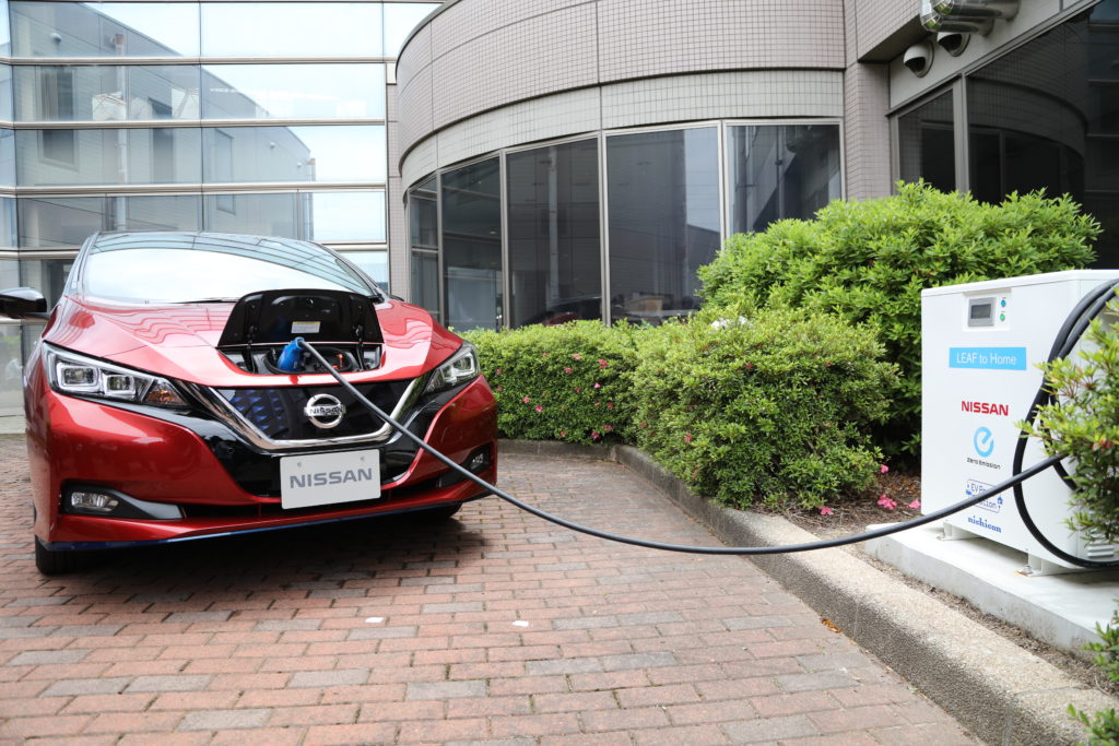 Nissan e 4R Energy premiate per la resilienza grazie ai veicoli elettrici