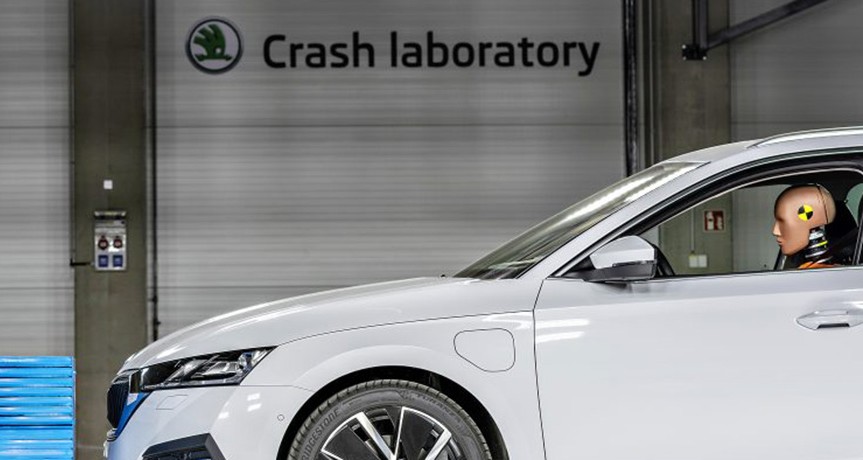 Skoda: inaugurato un nuovo centro per i crash test