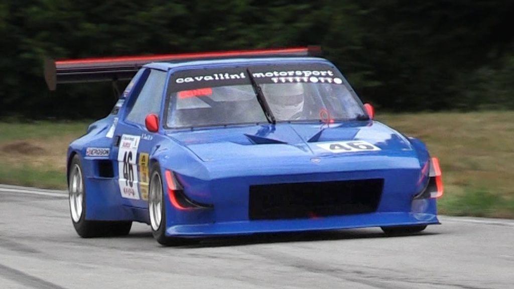 Fiat X1/9 Proto con motore Alfa Romeo 2.0 D2: il VIDEO dell’Hillclimb