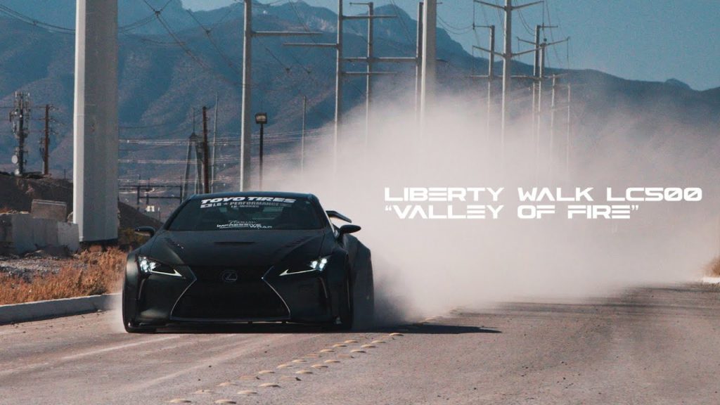 Lexus LC 500 2020: stupenda con il bodykit Liberty Walk [VIDEO]