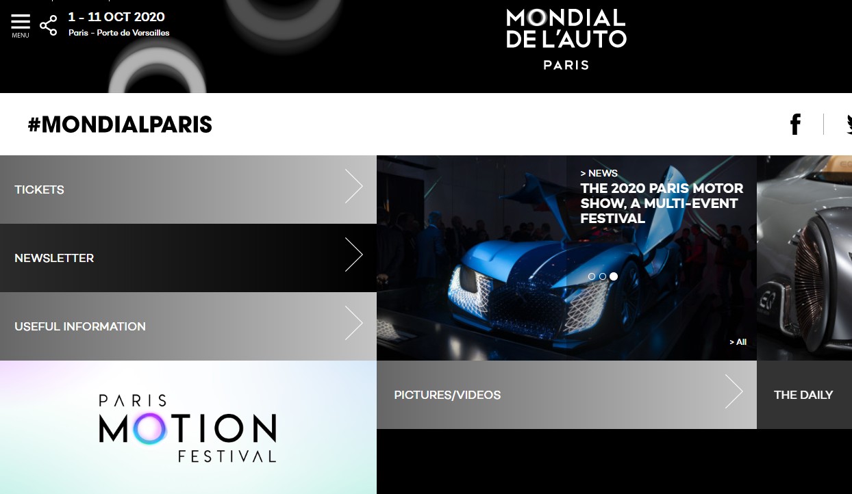 Salone di Parigi 2020: salta a causa del Coronavirus