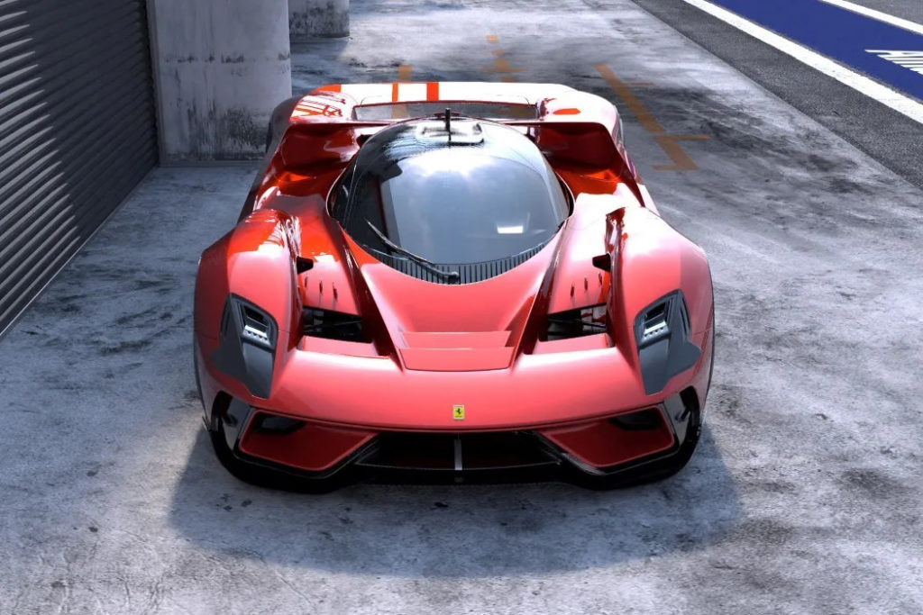 Ferrari F399: un RENDER per una nuova hypercar Rossa