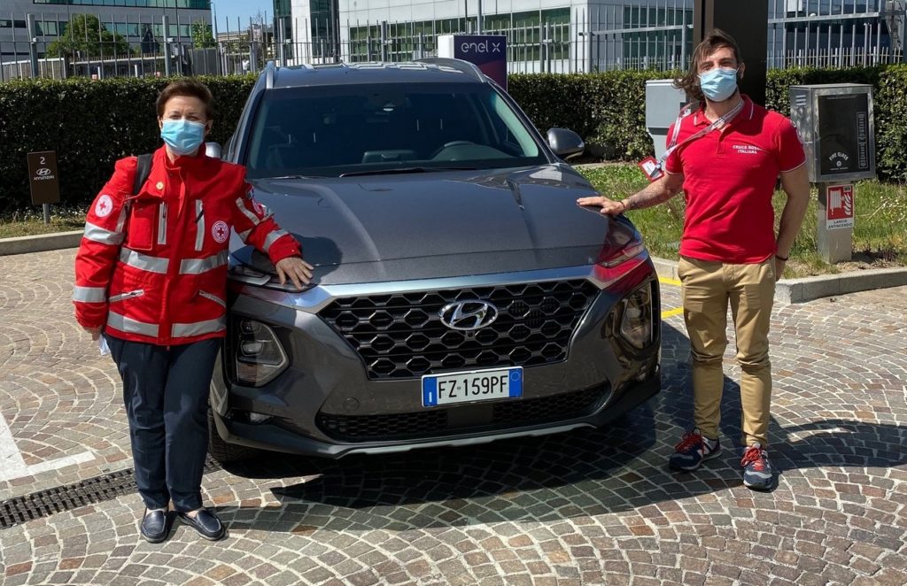 Hyundai: una flotta a disposizione della Croce Rossa Italiana