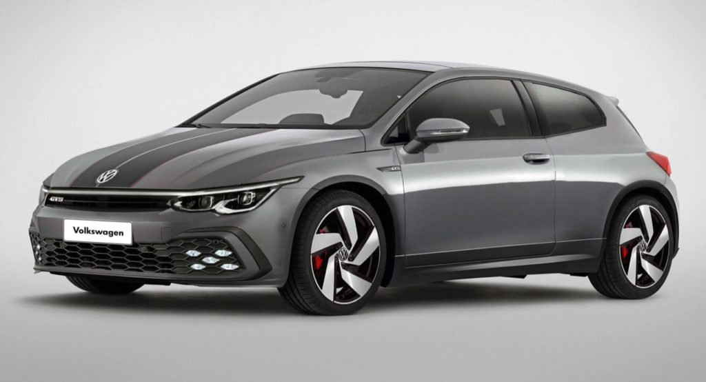 Volkswagen Scirocco: come sarebbe su base Golf 8 [RENDERING]