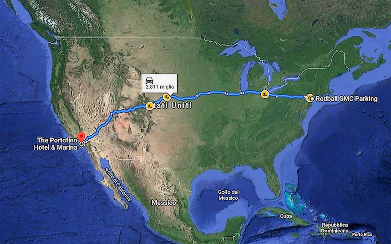 Record Cannonball: coast to coast in 26 ore grazie al Coronavirus