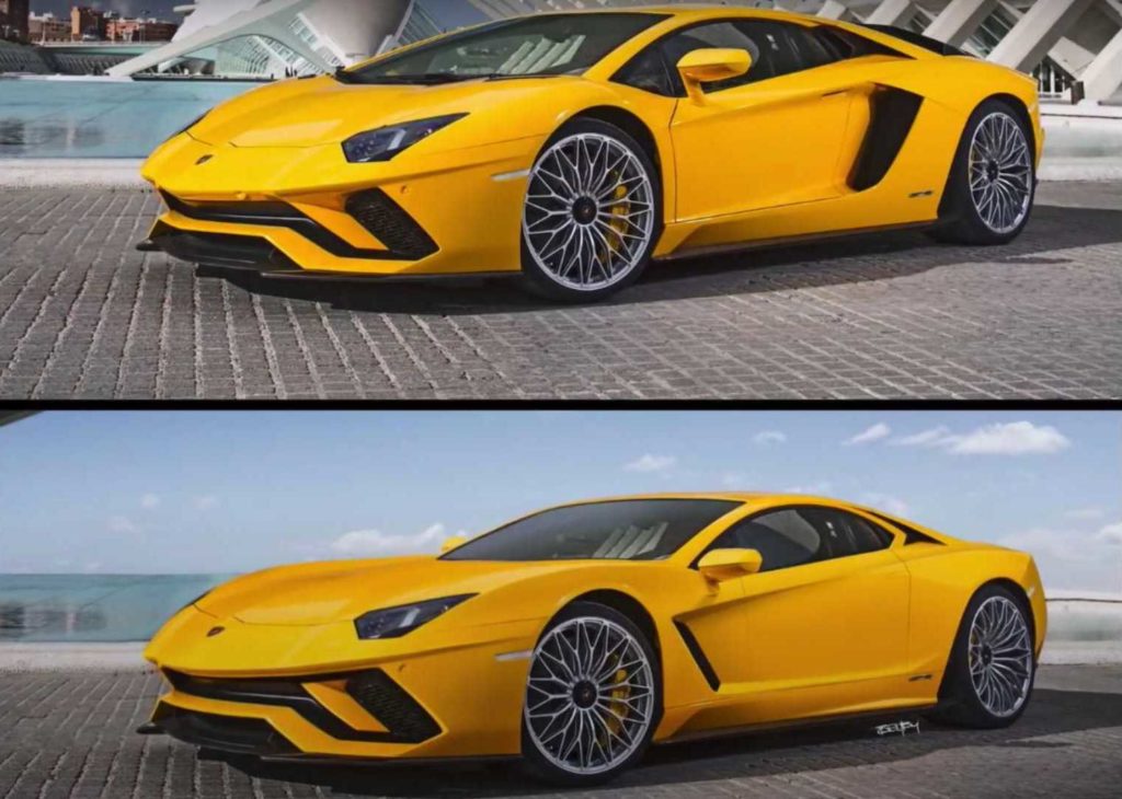 Lamborghini a motore anteriore? Ecco come potrebbe apparire l’erede dell’Aventador [RENDER VIDEO]