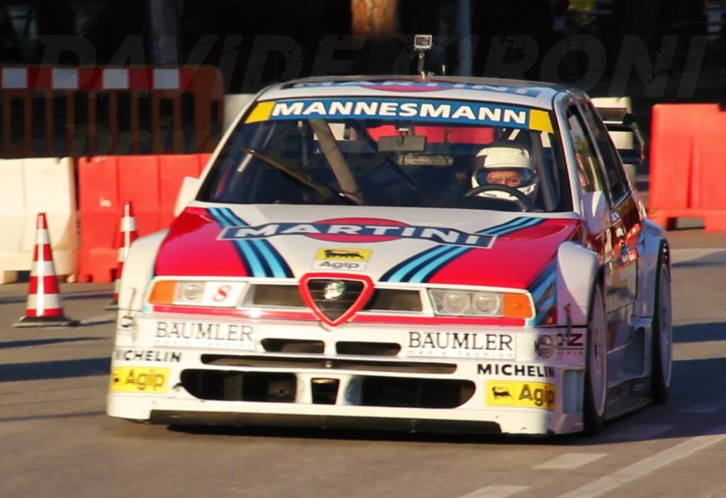 Ecco la Alfa Romeo 155 V6 ex-Larini 1996 tornare sul circuito [VIDEO]