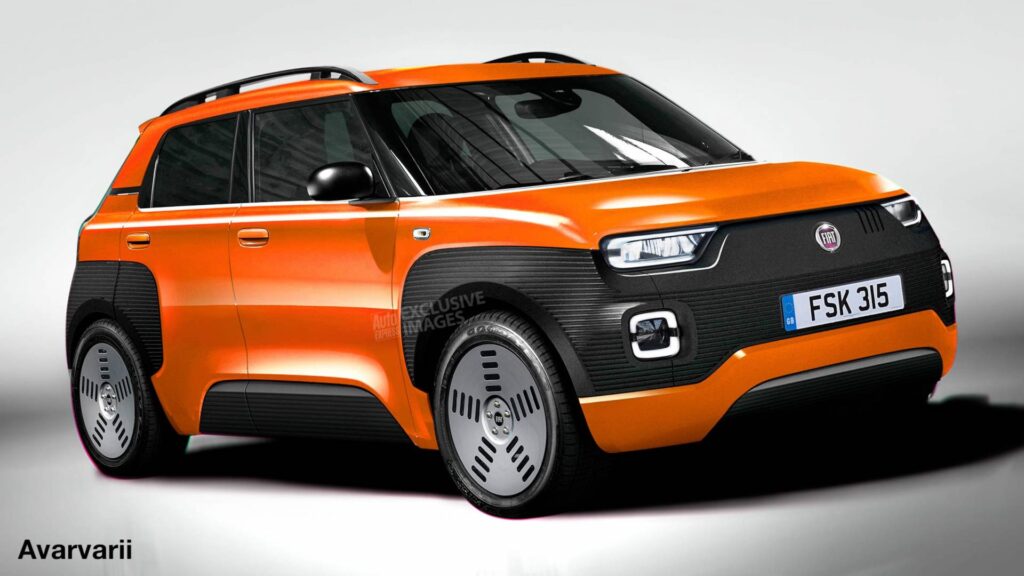 La nuova Fiat Panda 2022? Uguale alla Centoventi [RENDER]