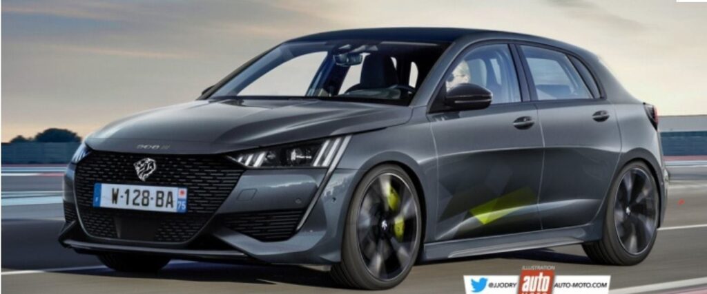 Nuova Peugeot 308: un RENDER ci mostra come potrebbe essere la versione GTi