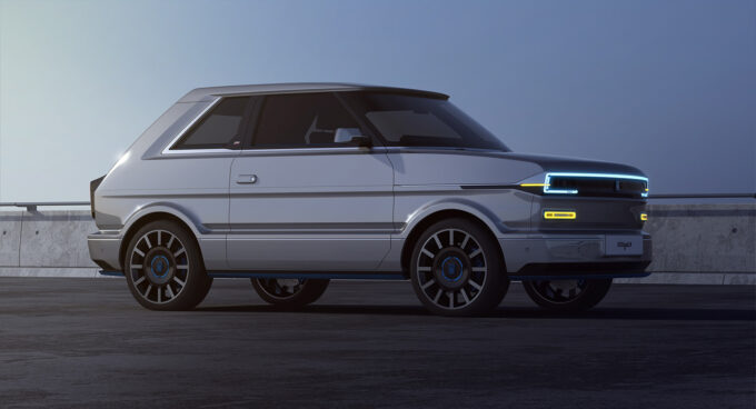 Fiat 126 EV - Render