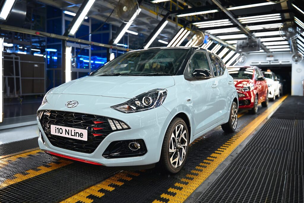 Hyundai i10 N Line: via alla produzione in Europa