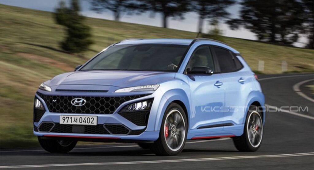 Hyundai Kona N: ecco l’ipotesi stilistica del crossover sportivo [RENDER]