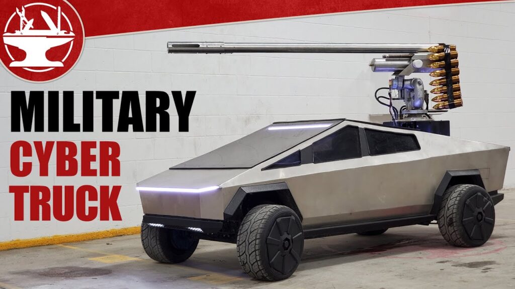 Tesla Cybertruck: ora ha un cannone laser…[VIDEO]