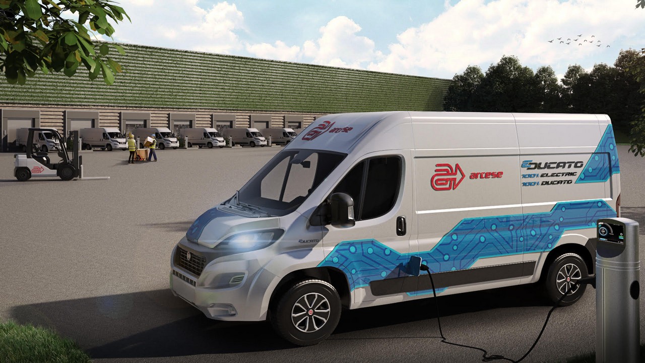 Fiat E-Ducato: un prototipo per la partnership tra FCA e Arcese