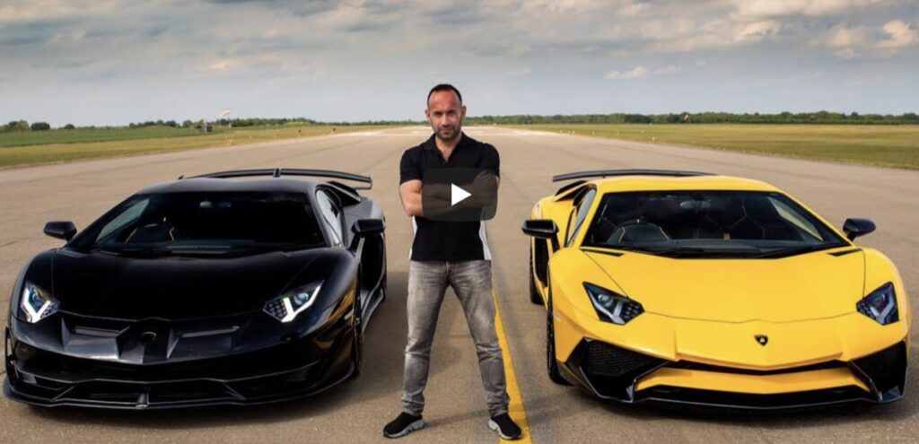 Lamborghini Aventador SV vs Aventador SVJ: drag race, chi sarà più veloce delle due? [VIDEO]