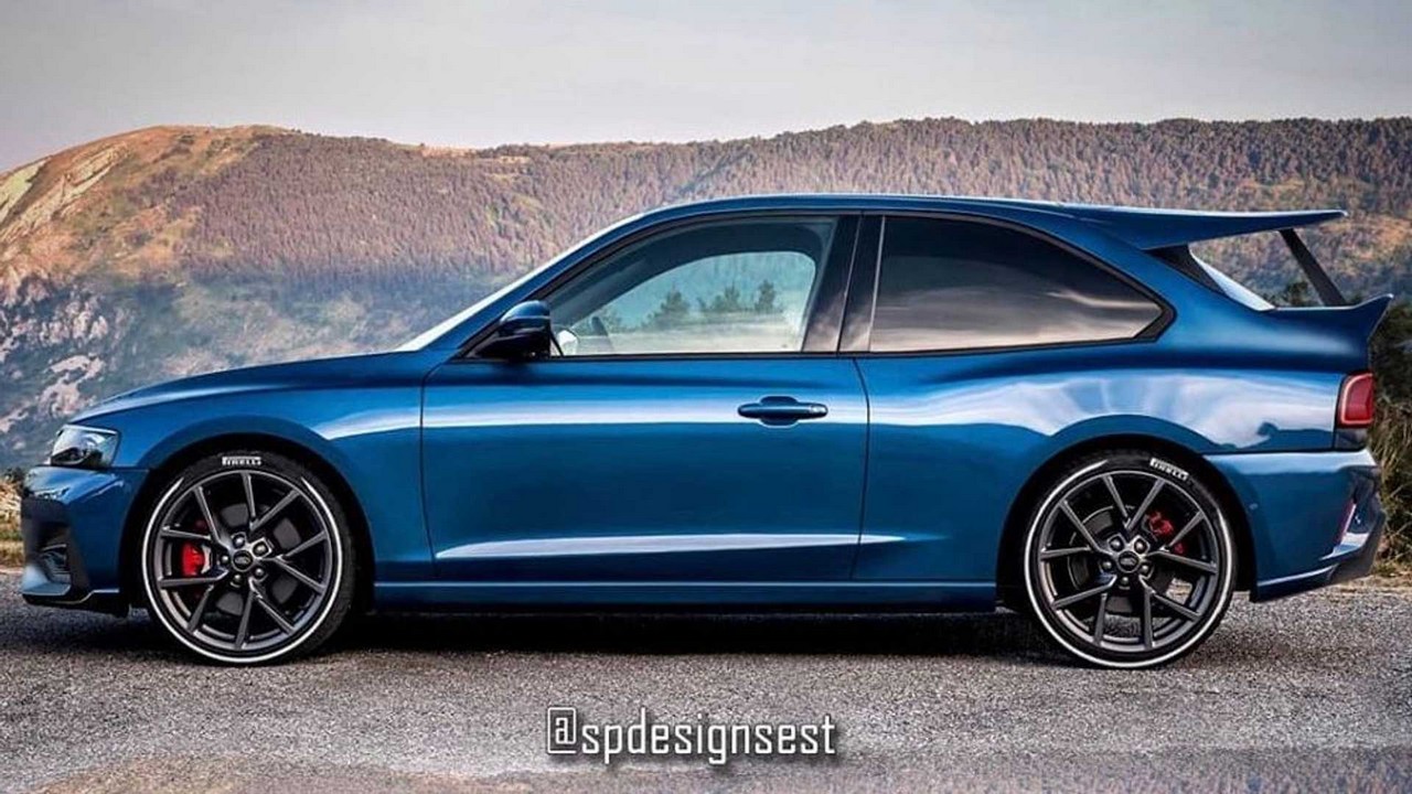 Ford Focus ST: il render old school la trasforma nella nuova Ford Escort RS Cosworth