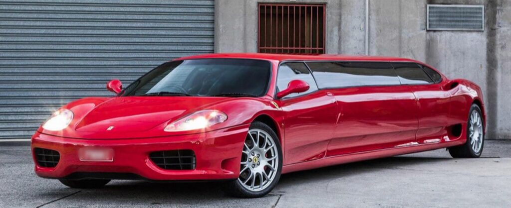 Ferrari 360 Modena Limousine in vendita. Prezzo? 240.000 euro [VIDEO]