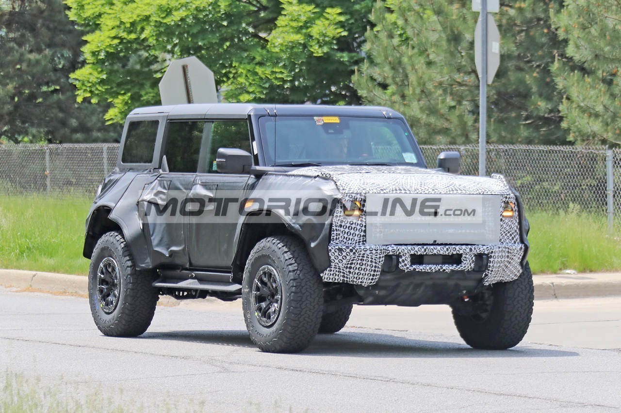 Ford Bronco Raptor - Foto spia 26-5-2021