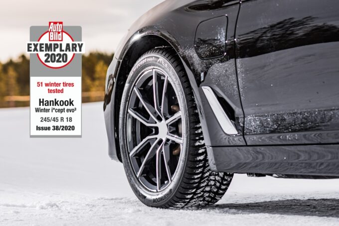 Pneumatici invernali: i nuovi Hankook Winter i*cept evo 3 e 3 X al top nei test di Auto Bild