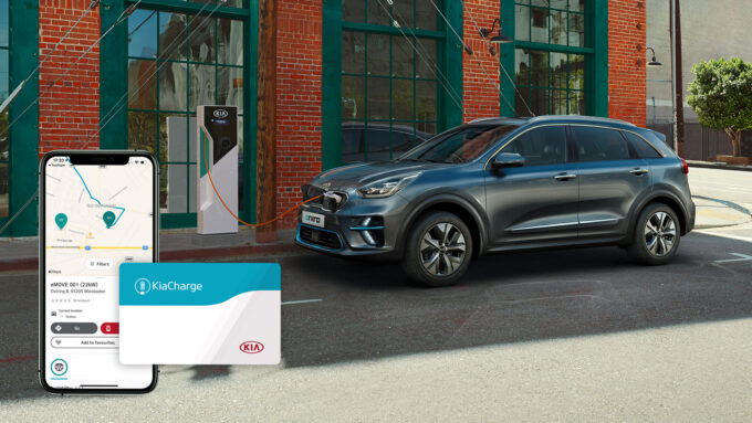 Kia lancia KiaCharge, la rete di ricarica europea per veicoli elettrici e ibridi plug-in