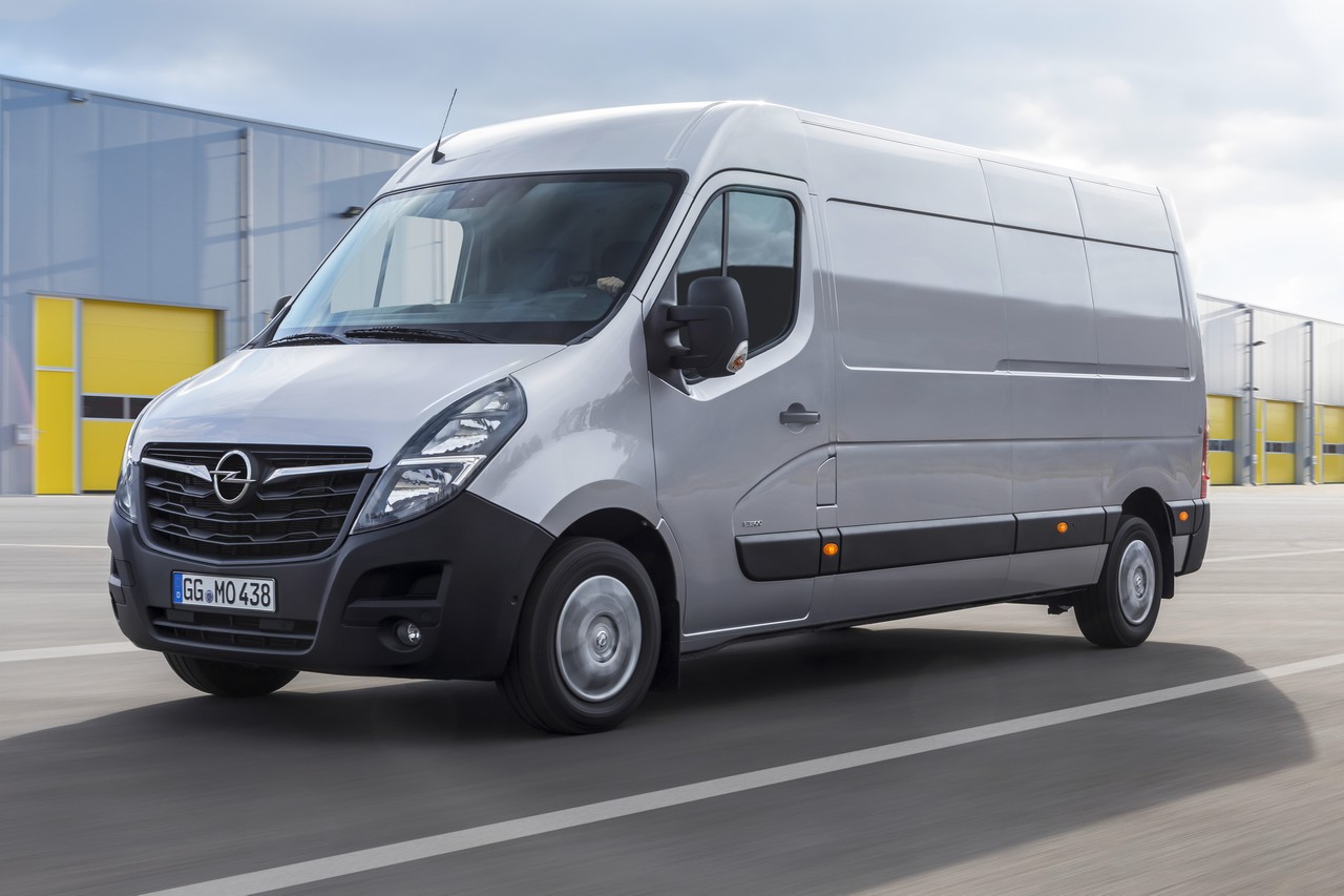 Opel Movano: la versione elettrica debutterà nel 2021