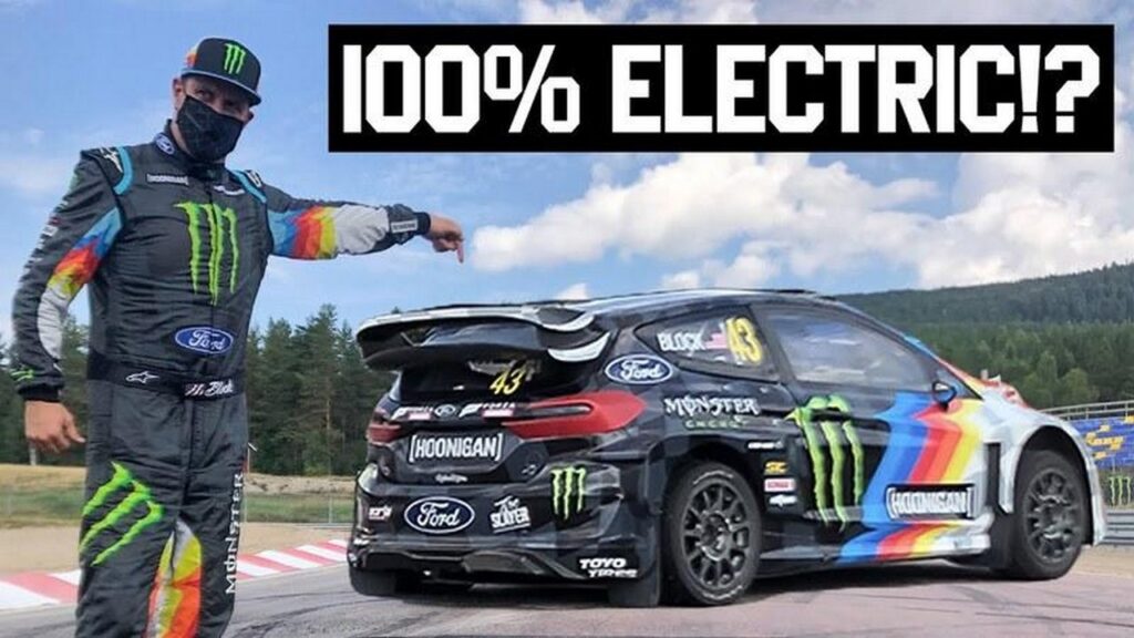 Ford Fiesta ERX: la compatta elettrica di Ken Block vince la prima gara [VIDEO]