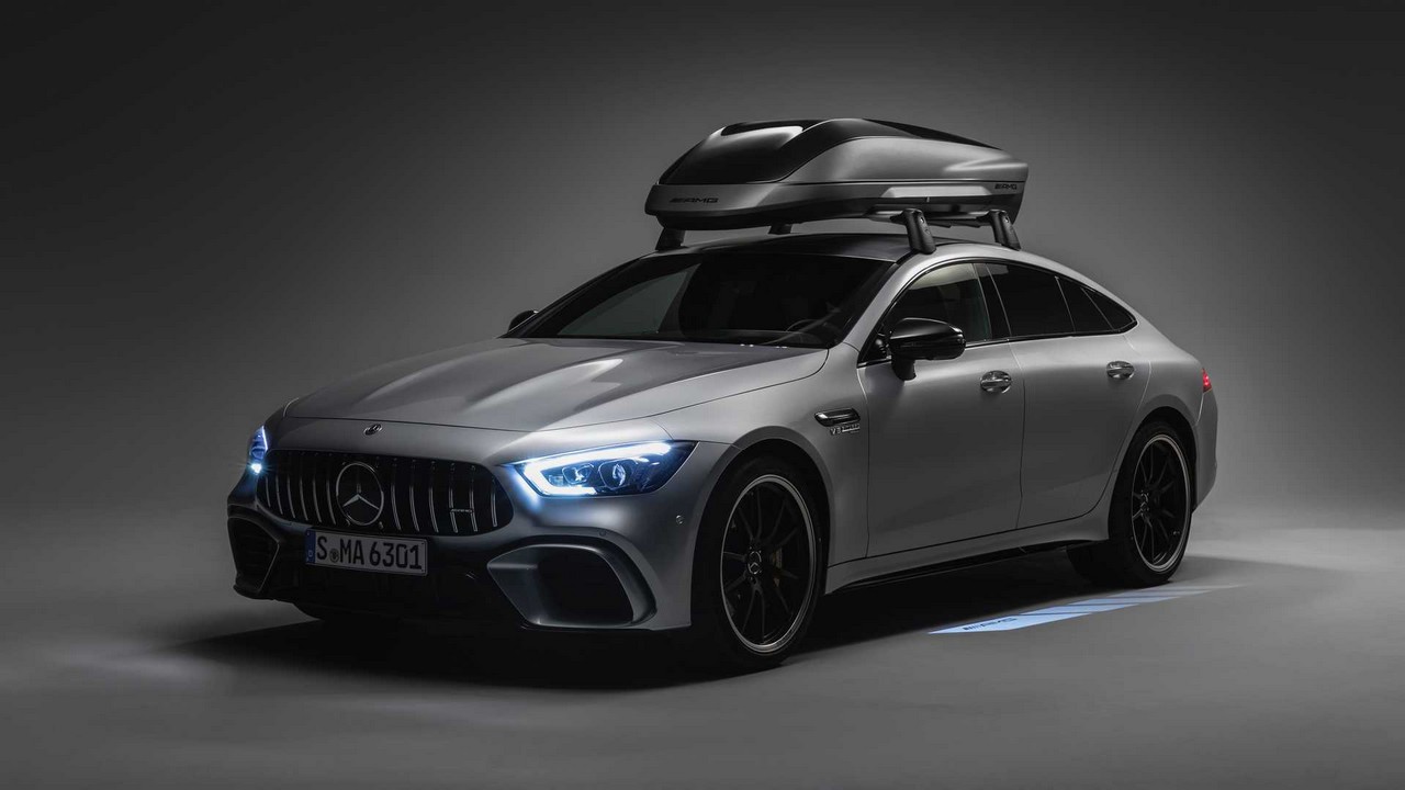 Mercedes-AMG: il box da tetto è super aerodinamico